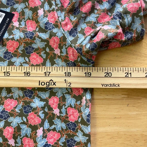 NEW Good Good Golf Through The Green Polo Mens S Floral Performance Shirt $74.99 - Picture 7 of 12